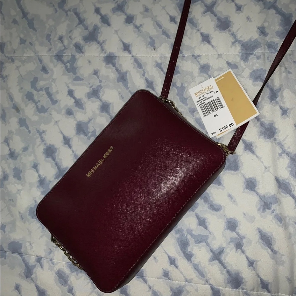 Wine MK Crossbody